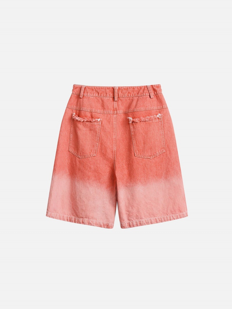 Rose  Short Aelfric Eden Fringe Gradient - HSR-6247645